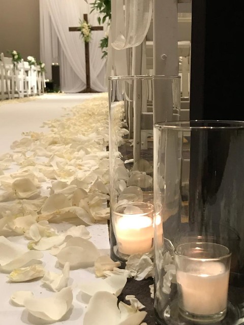 Extra Wide Aisle Runner, Valencia Hyatt Hotel Ceremony Fabric Draping for Wedding in the Main Ballroom